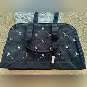 Victoria's Secret Black Travel Bag